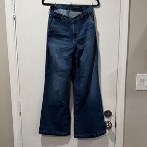 AG Stella Palazzo Wide-Leg Jeans